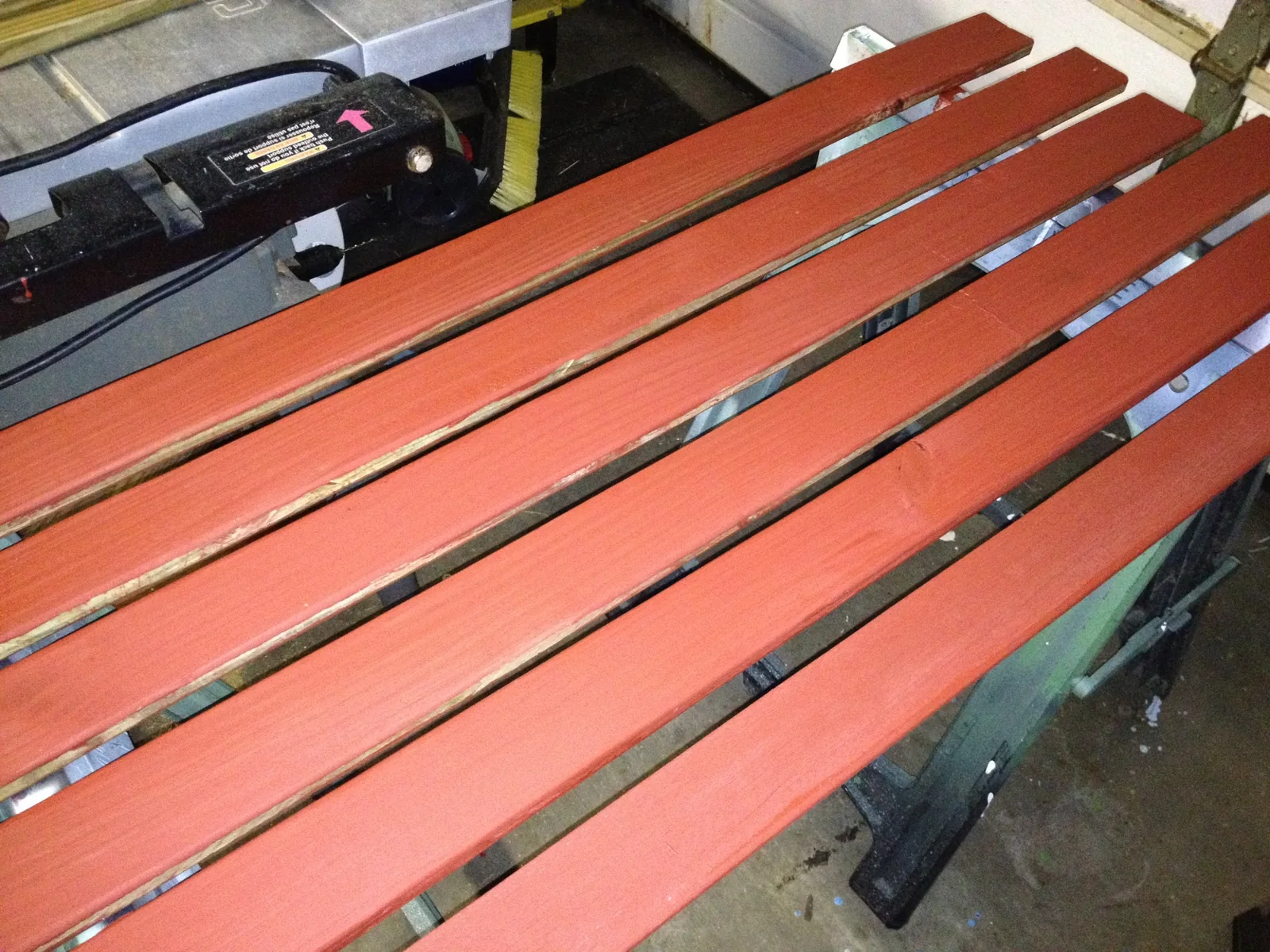 Outdoor Bench Restoration - Refinishing