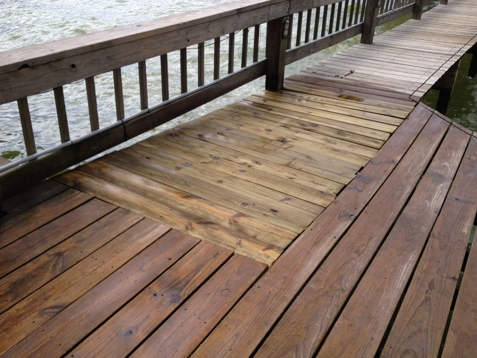 Dock Repair - Replacement decking