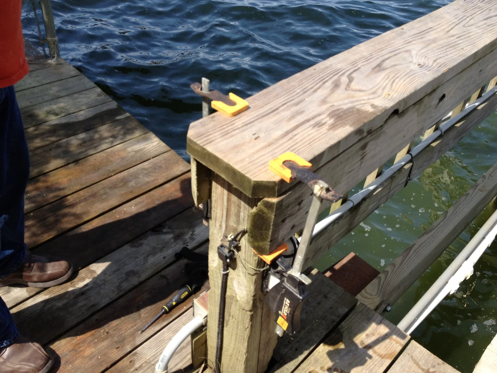 Dock Repair - Clamping / rebuild
