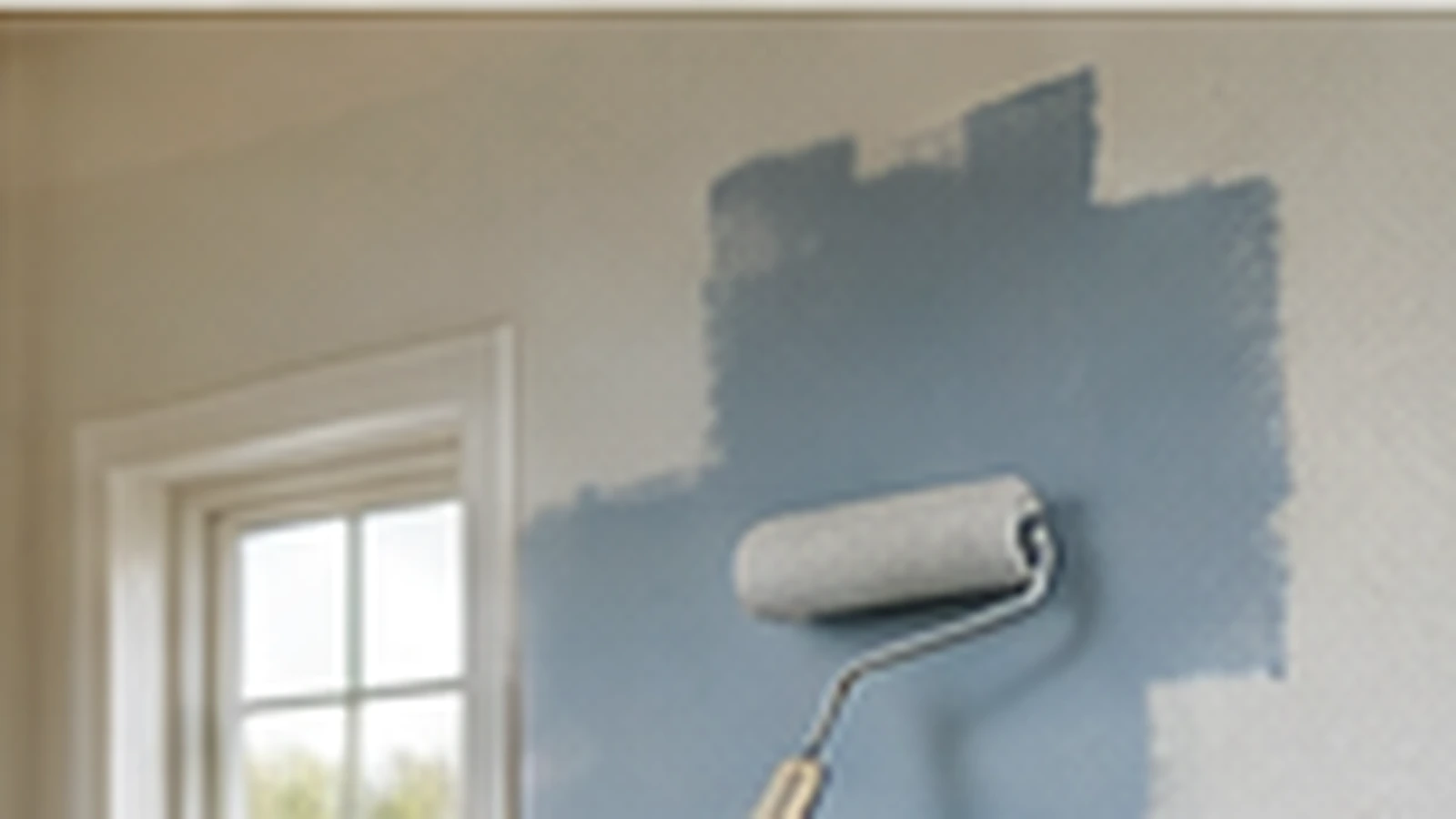 Exterior house painting in progress