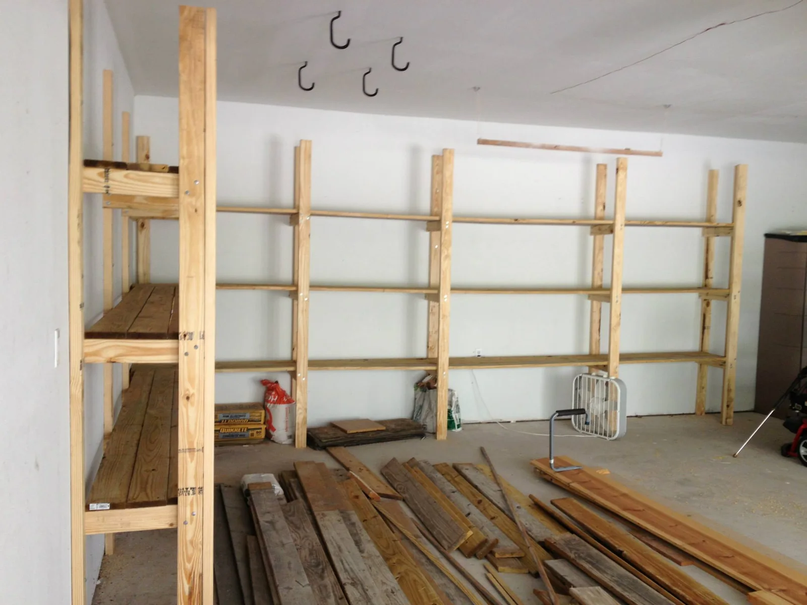 Custom Shelving - Framing